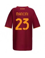 AS Roma Gianluca Mancini #23 Kotipaita Naisten 2025-26 Lyhythihainen